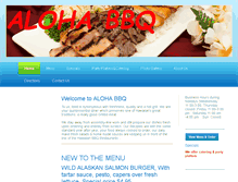 Tablet Screenshot of aloha-bbq.net